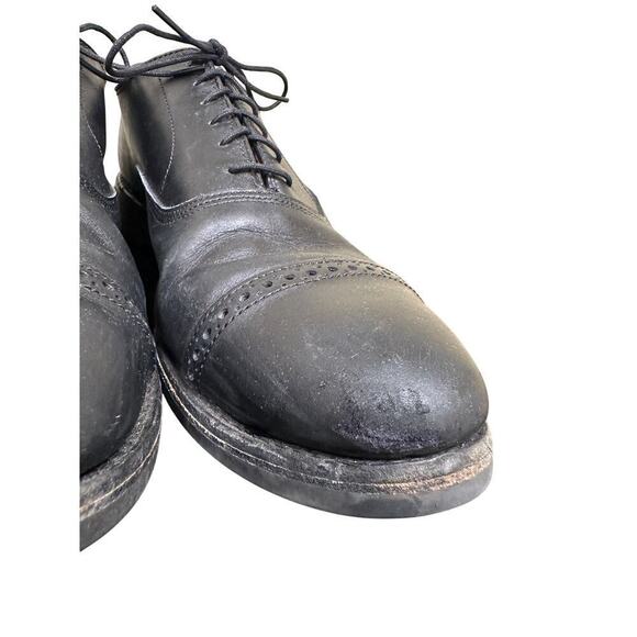 Allen Edmonds US 10 Black Park Avenue Cap Toe Oxford Dress Shoes Office Business main image 13